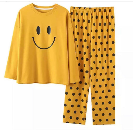 YELLOW SMILEY  FULL sleeves (619) (v2) (OS)