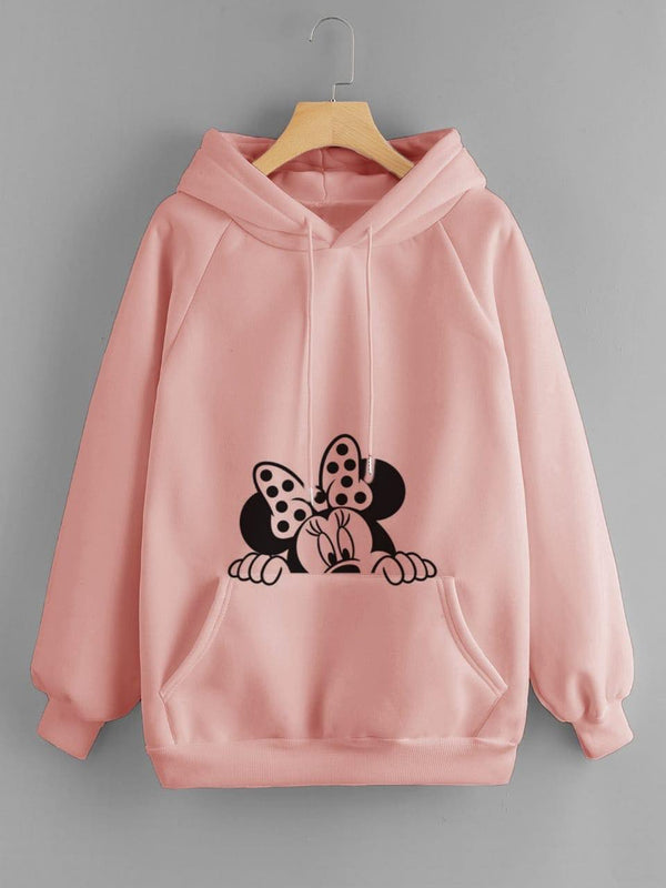 Pink Mick Hoodie For Winter (777)