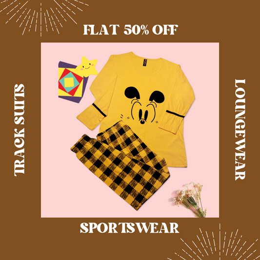 yellow mickey full sleeves   (449) (v3) (OS)