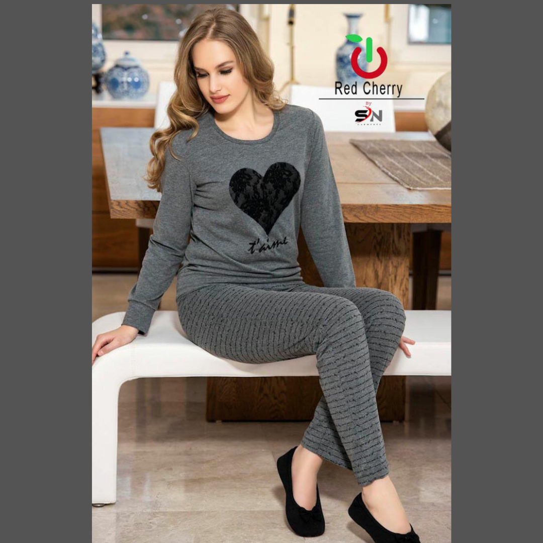 Black Big Heart Full sleeves (RC-520)