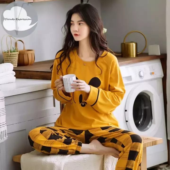 yellow mickey full sleeves   (449) (v4)