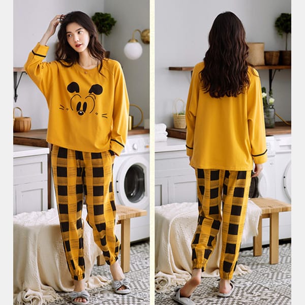 yellow mickey full sleeves   (449) (v4)