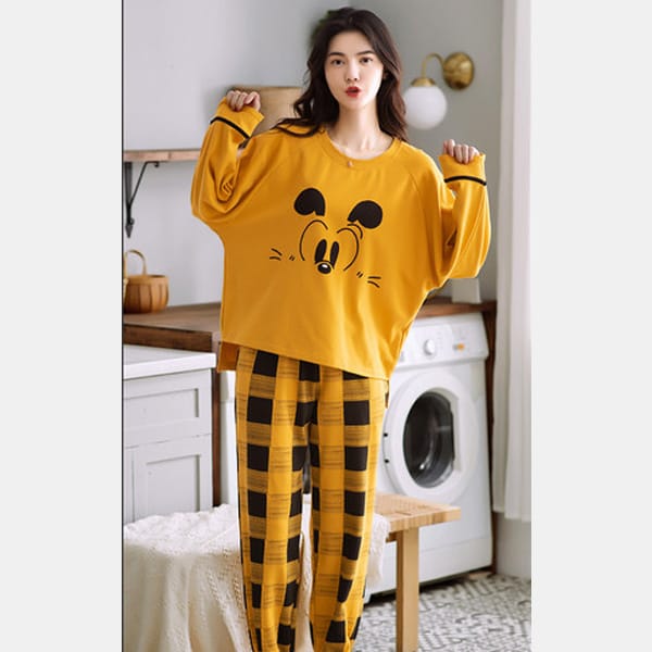 yellow mickey full sleeves   (449) (v4)