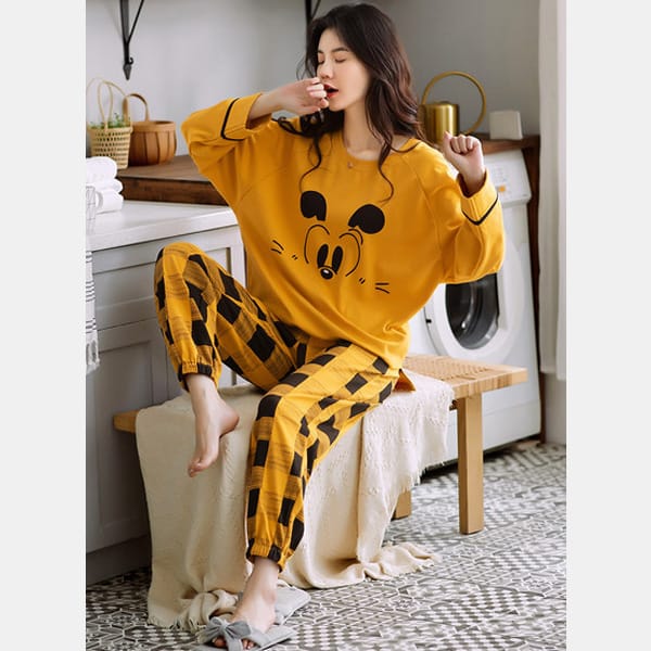 yellow mickey full sleeves   (449) (v4)