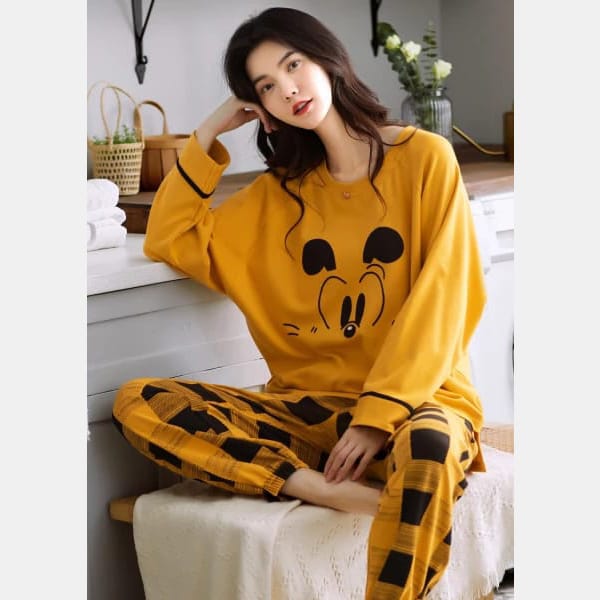 yellow mickey full sleeves   (449) (v4)