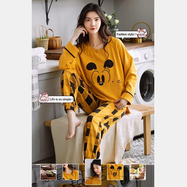 yellow mickey full sleeves   (449) (v4)