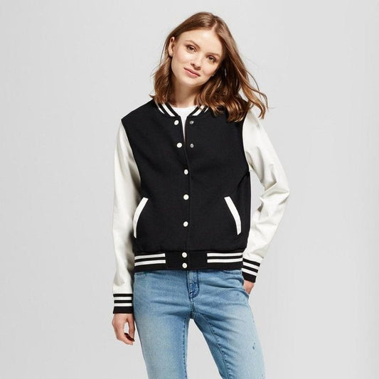 Black  Baseball jacket For Winter (791)