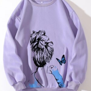 women hairs sweatshirt (99)