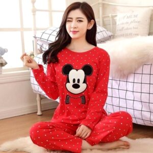 Red mickey night suit for her(297) (v3)