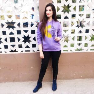 purple do what makes you happy winter warm hoodie (621)