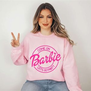 Pink Barbie sweatshirt For Winter (774)