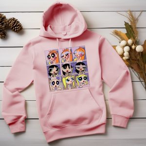 Girls Pink winter warm hoodie (763)